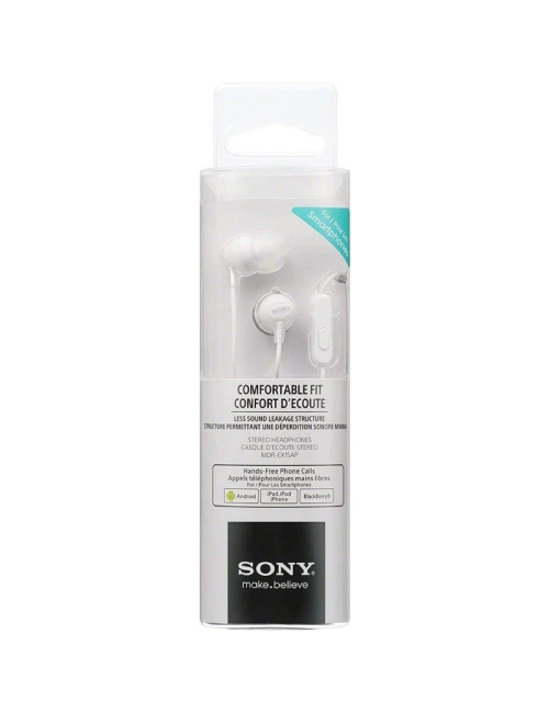 Auriculares Intrauditivos Sony MDR-EX15A | Jack 3.5 | Blanco