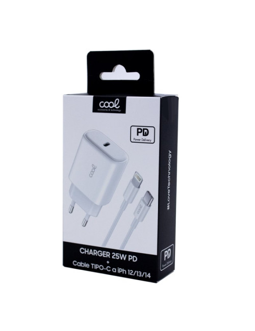 Cargador Red COOL Tipo-C a Lightning | 25W