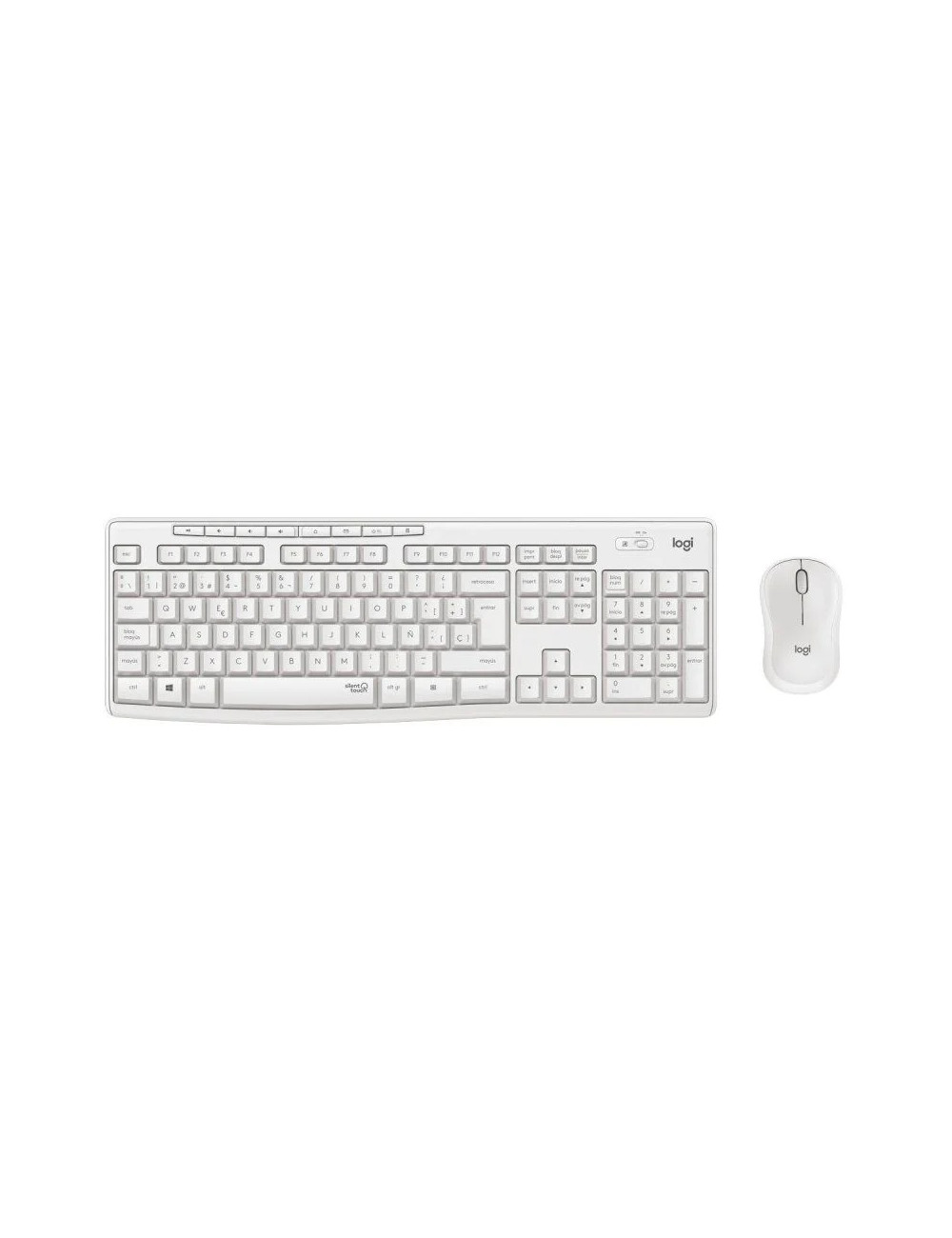 Logitech MK295 Silent Wireless Combo | Blanco