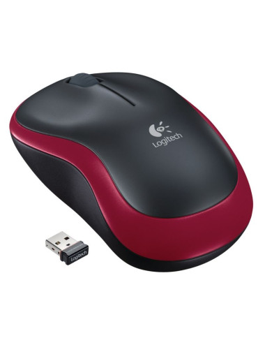 Ratón Inalámbrico Logitech M185 | Rojo