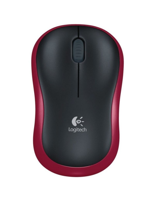 Ratón Inalámbrico Logitech M185 | Rojo