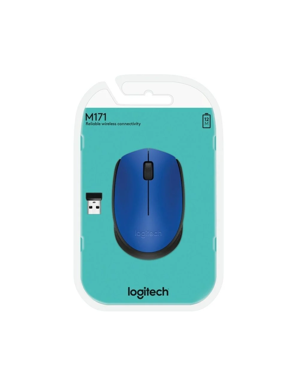 Ratón Inalámbrico Logitech M171 | Azul