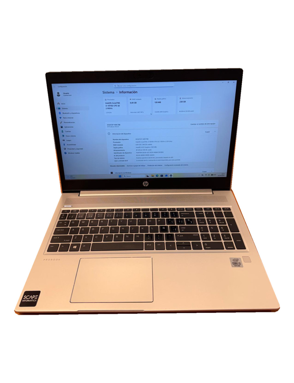 HP ProBook 450 G7 15.6" | Grado A